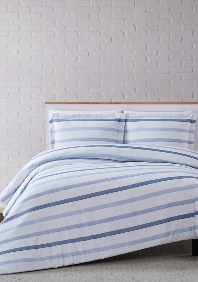 Curtis Stripe Duvet Set