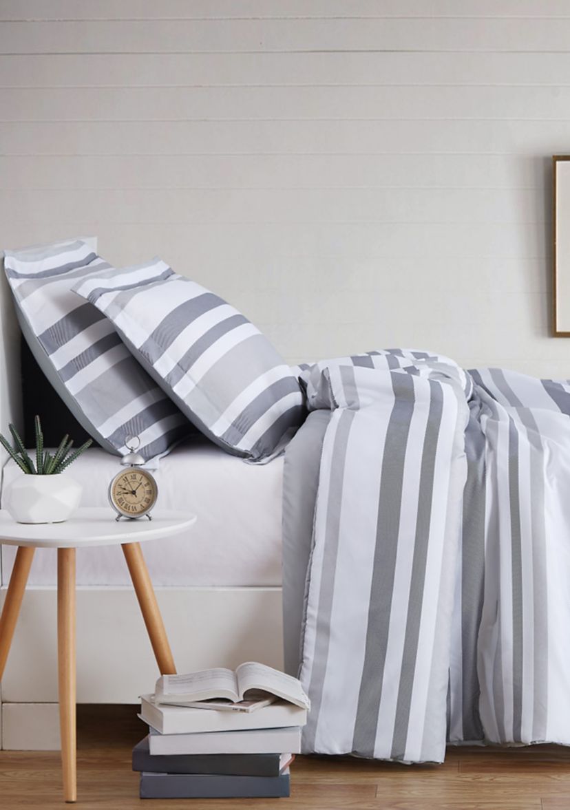 Curtis Stripe Duvet Set