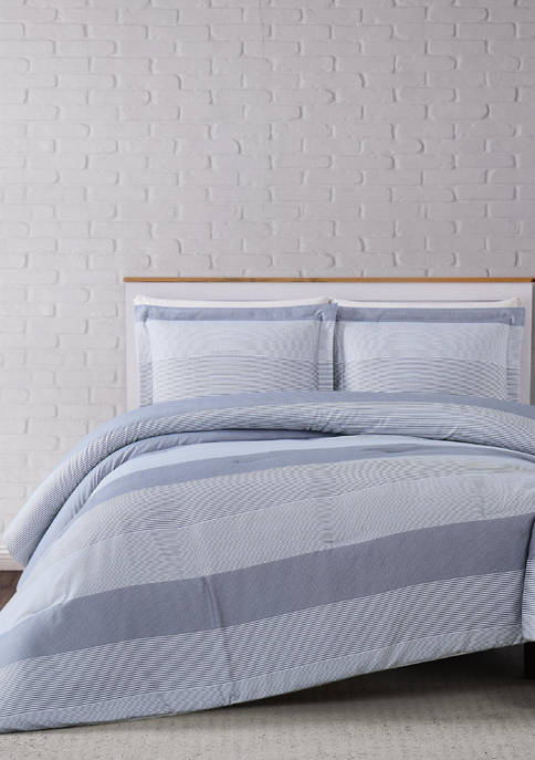 Multi Stripe Comforter Set