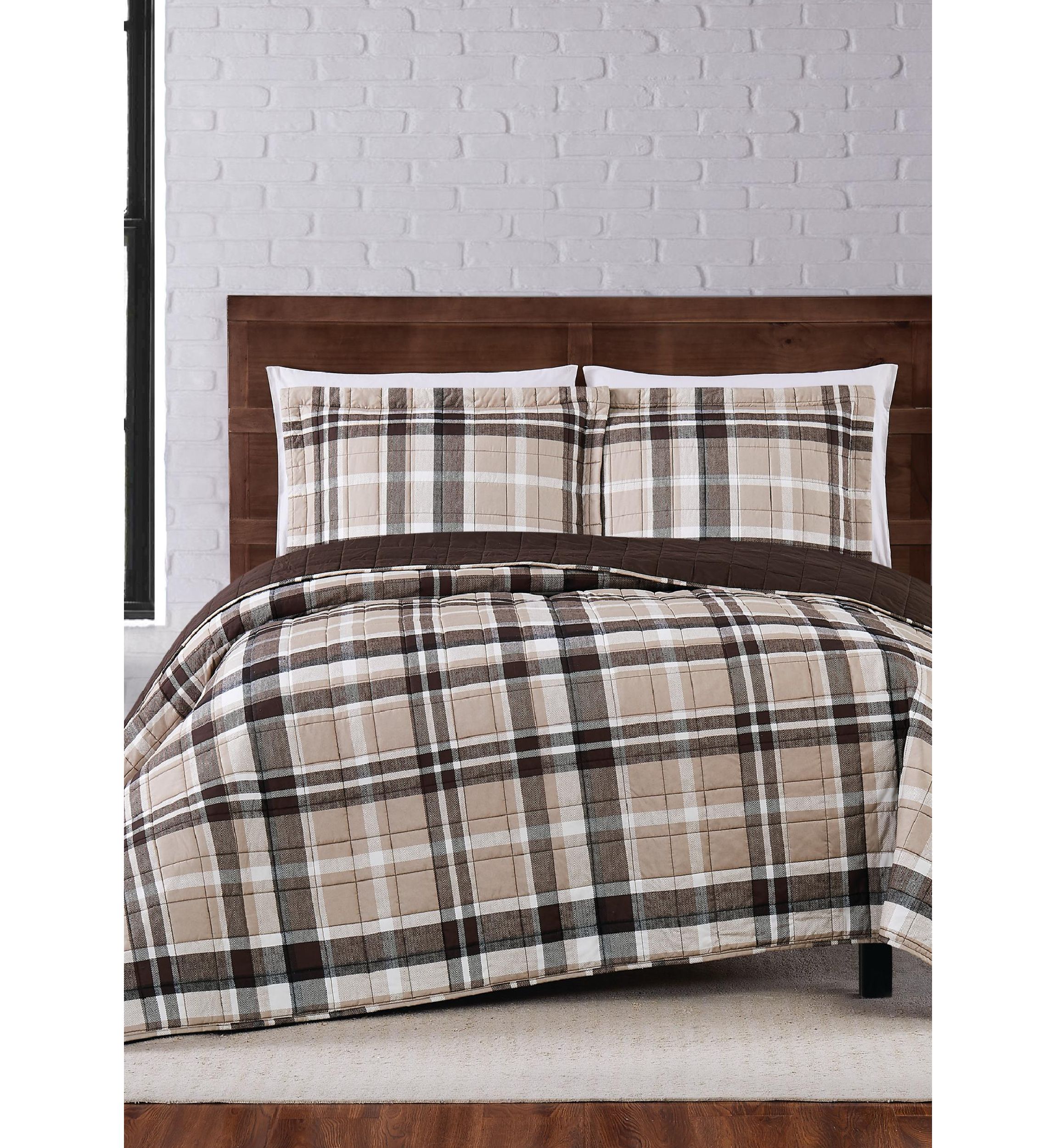 Paulette Plaid Quilt Set