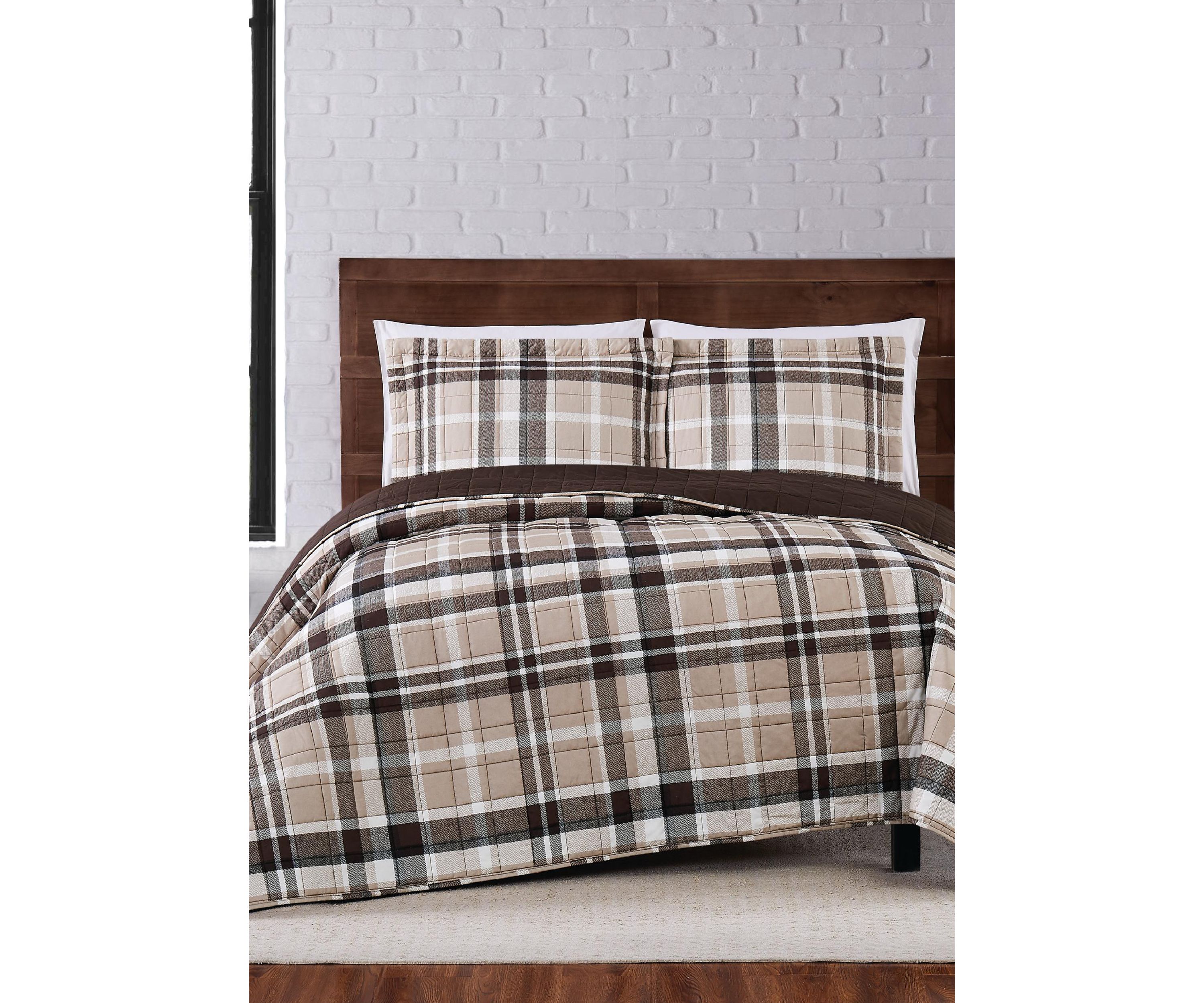 Paulette Plaid Quilt Set