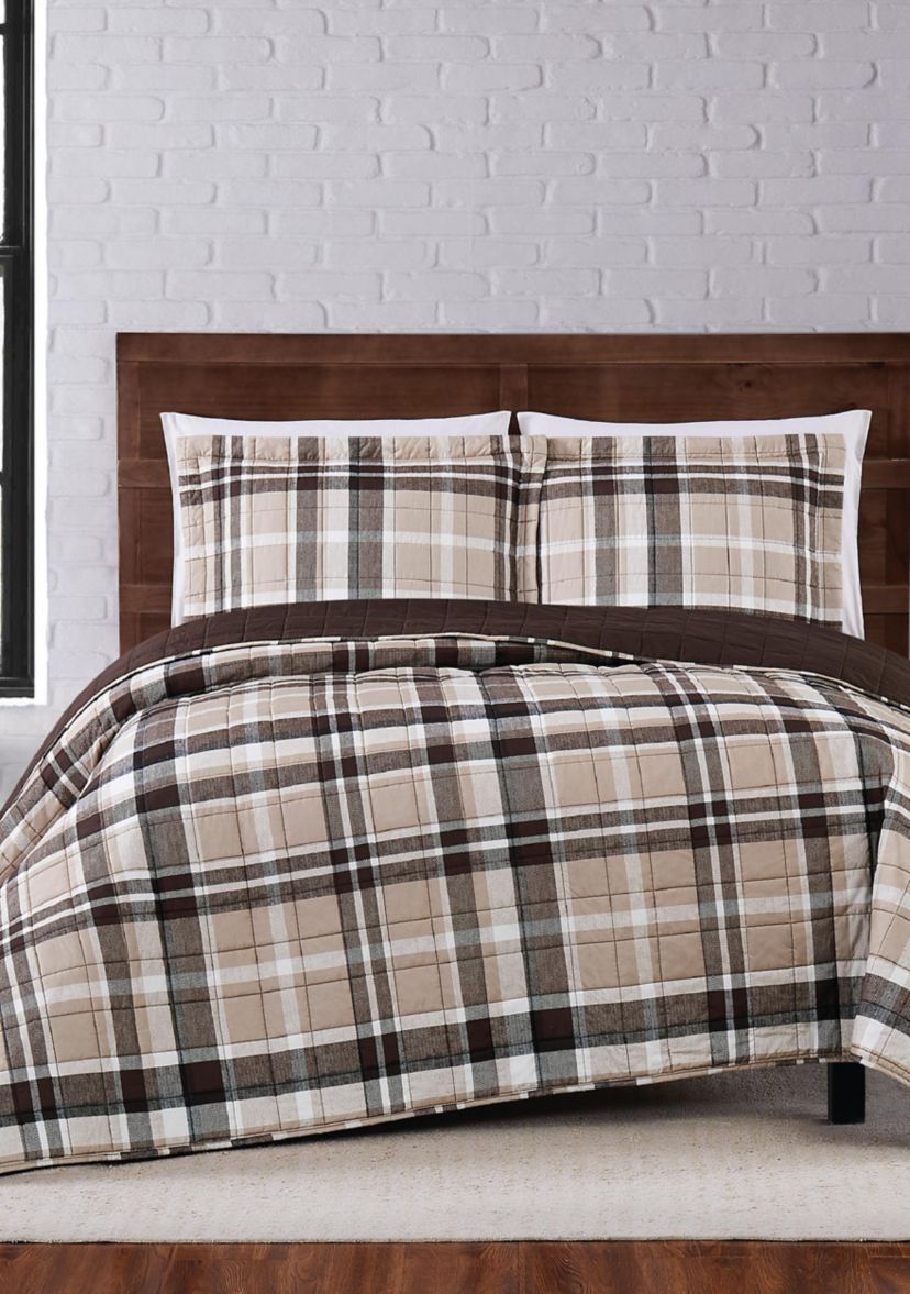 Paulette Plaid Quilt Set