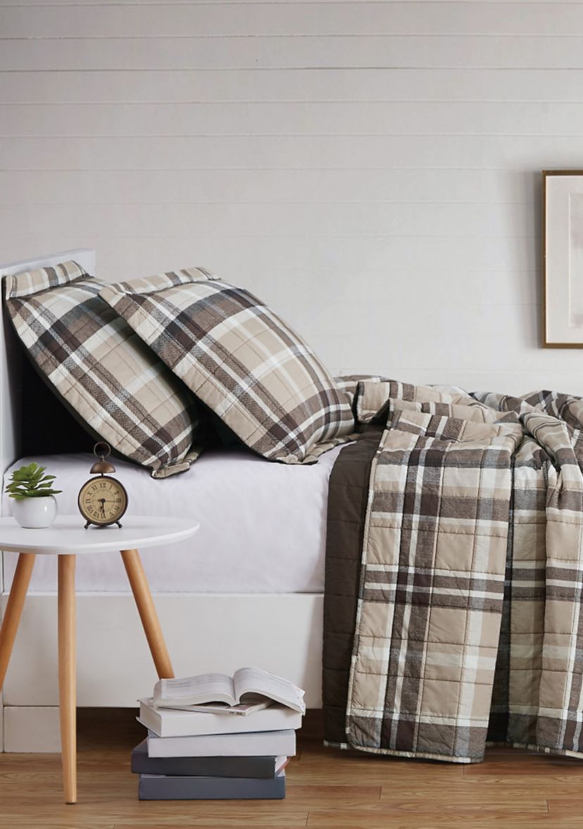 Paulette Plaid Quilt Set