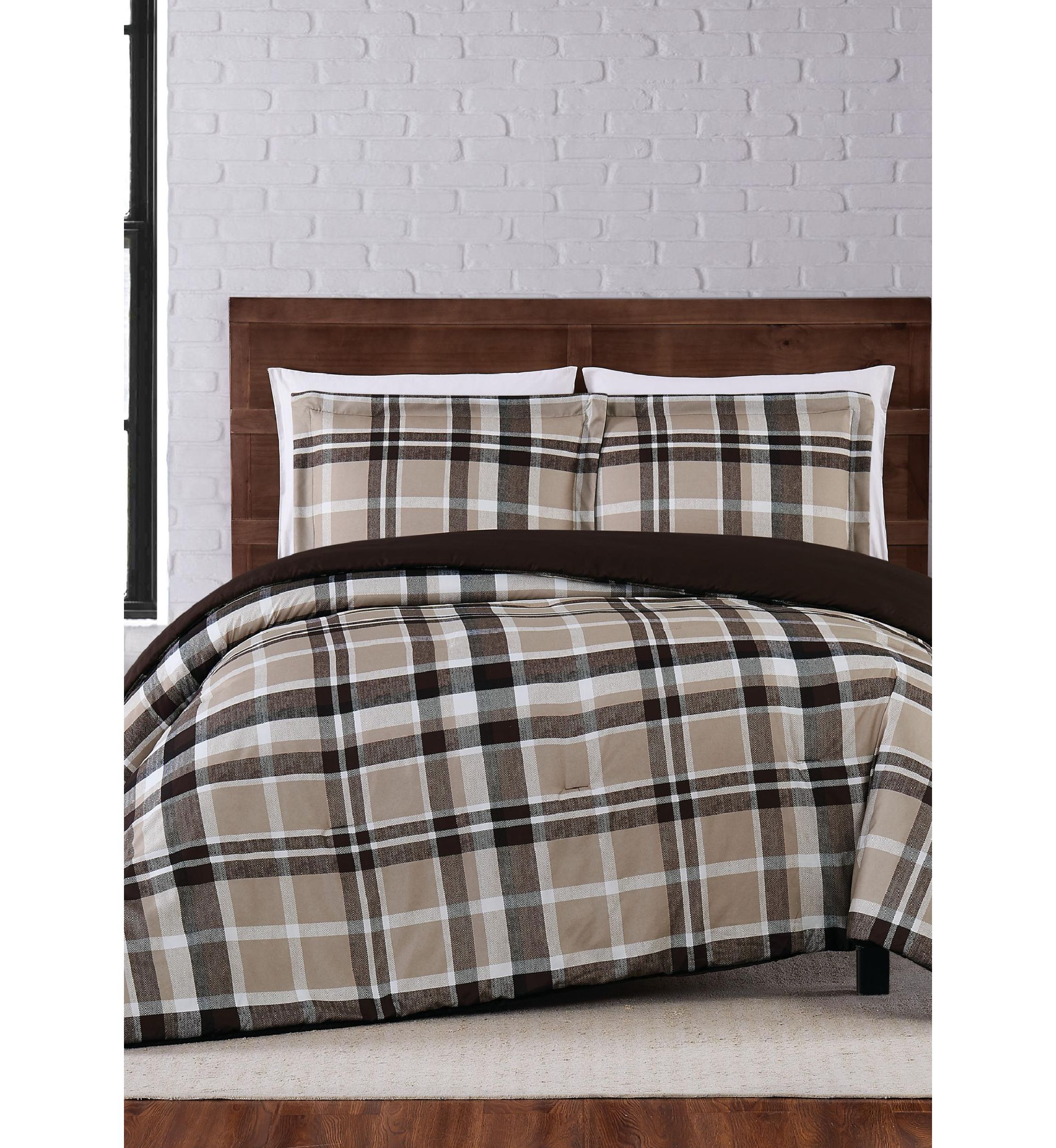 Paulette Plaid Comforter Set