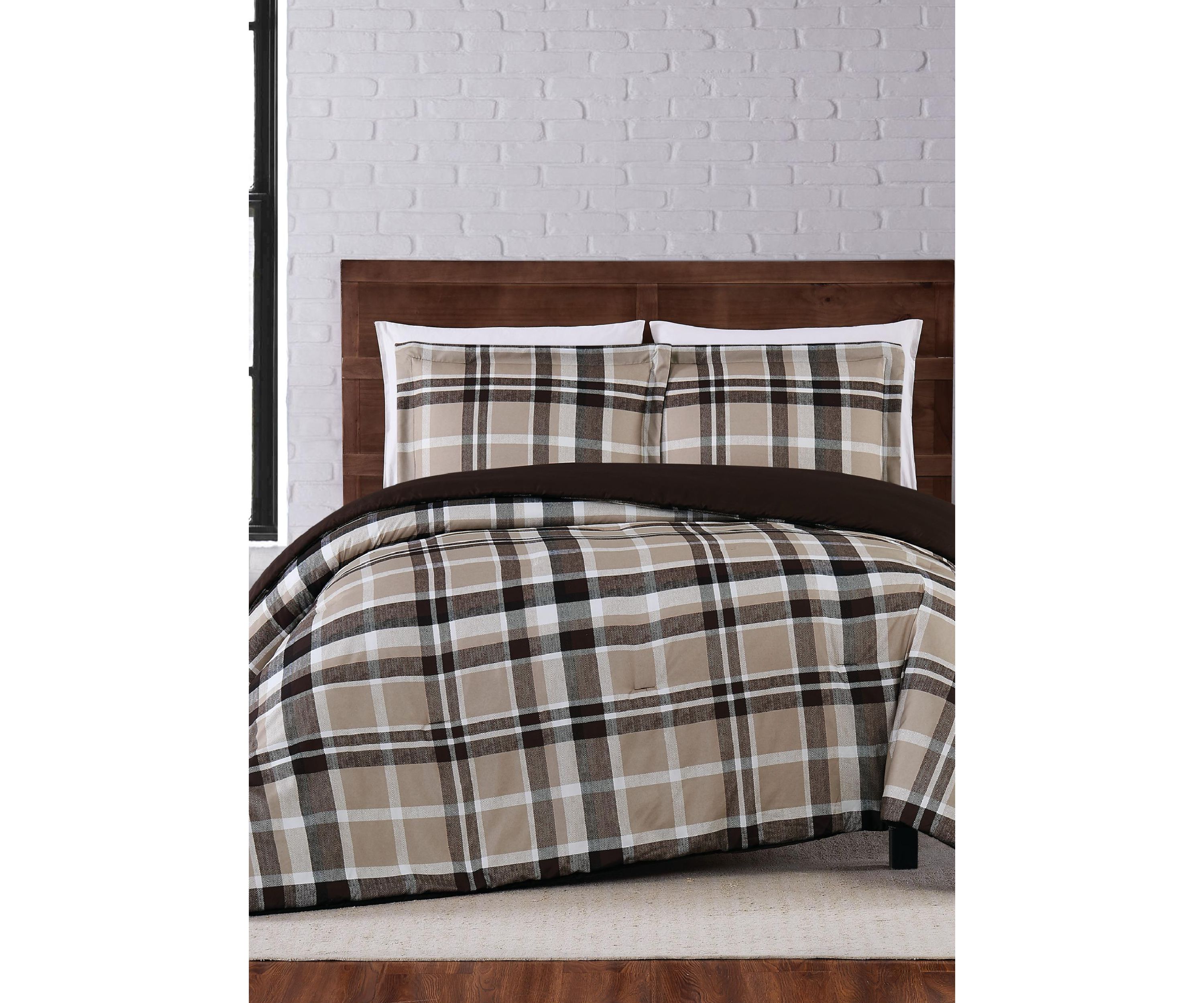 Paulette Plaid Comforter Set