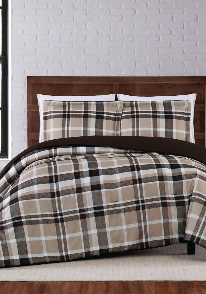 Paulette Plaid Comforter Set