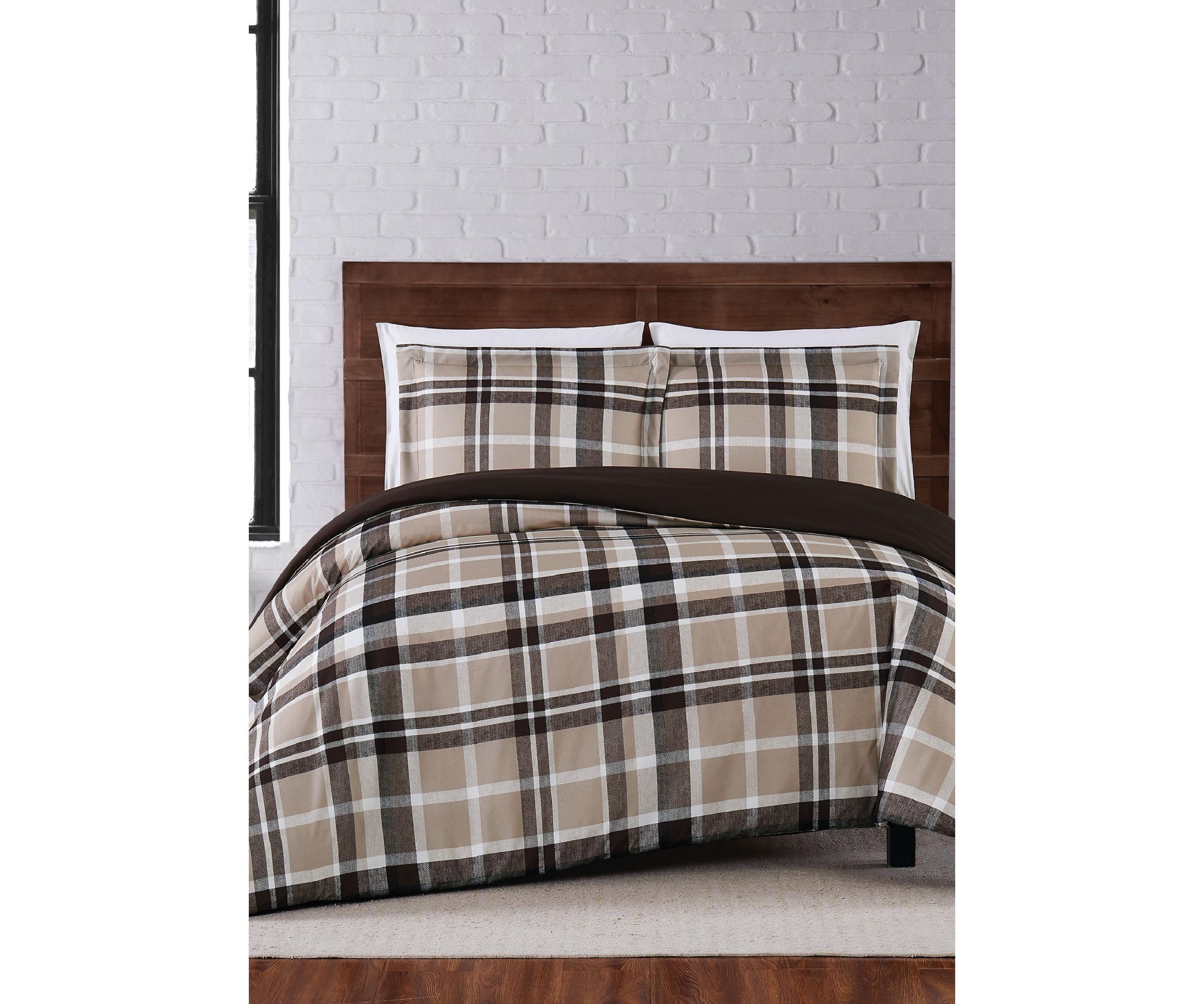 Paulette Plaid Duvet Set