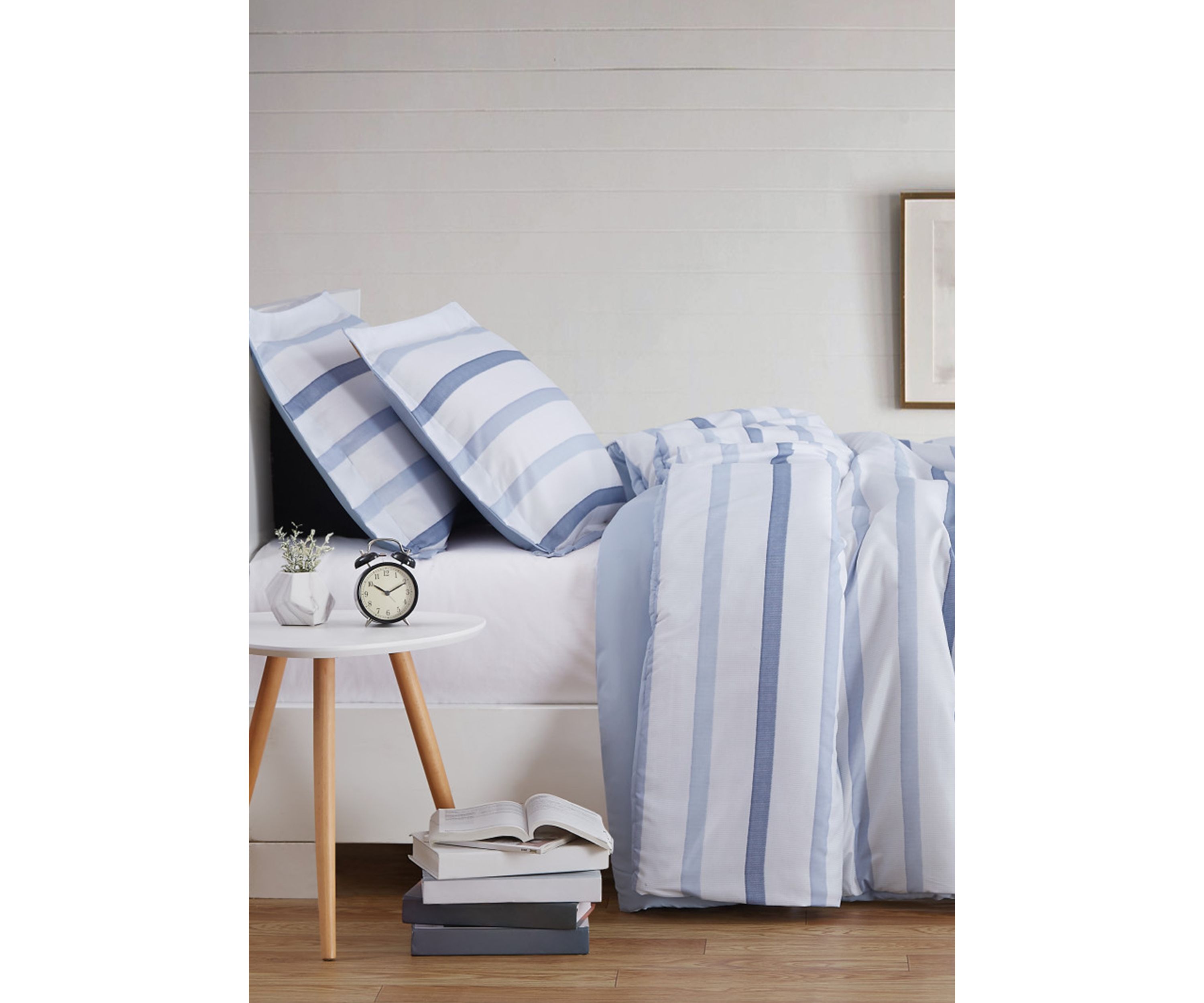 Waffle Stripe Comforter Set