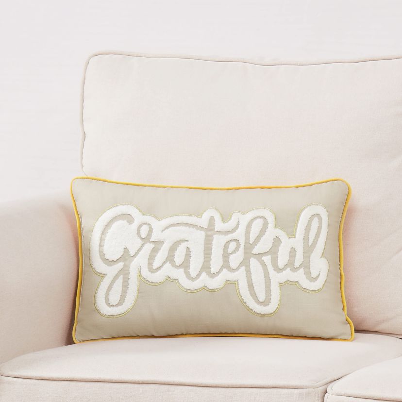 Truly Soft Grateful 12x18 Decorative Pillow