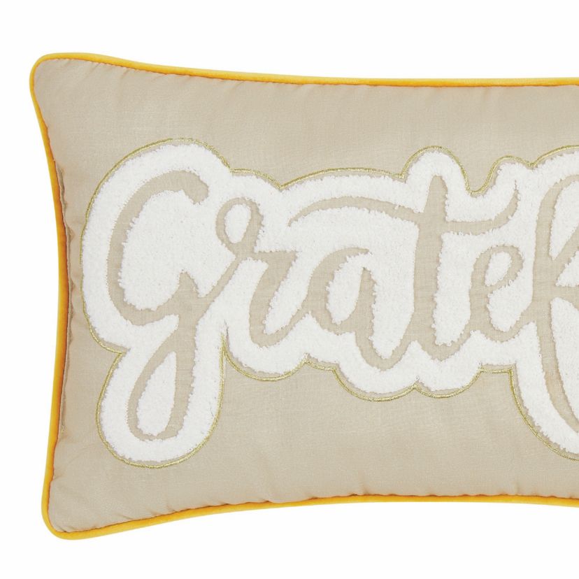 Truly Soft Grateful 12x18 Decorative Pillow