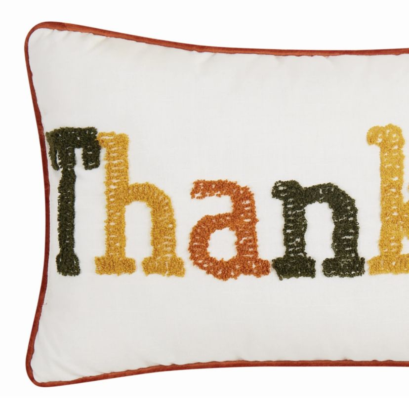Truly Soft Thankful 12x18 Decorative Pillow