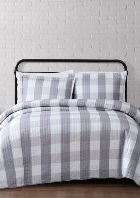 Truly Soft Everyday Buffalo Check Quilt Set Belk