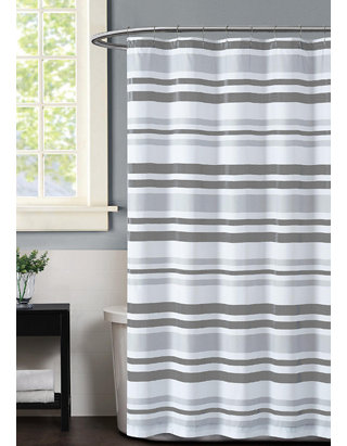 Truly Soft Curtis Stripe Shower Curtain, Belk Shower Curtains