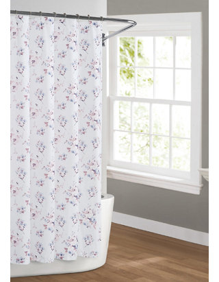 Cottage Classics Rose Dusk Shower, Cottage Shower Curtain Collection
