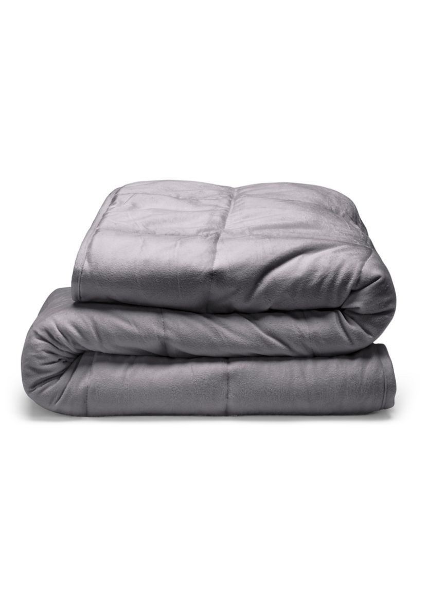 Quilted Plush 18 Pound Weighted Blanket