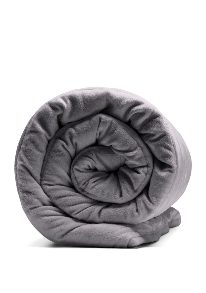 12 lb Quilted Plush Weighted Blanket 