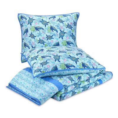 Turtle Dream Cotton Quilt Set