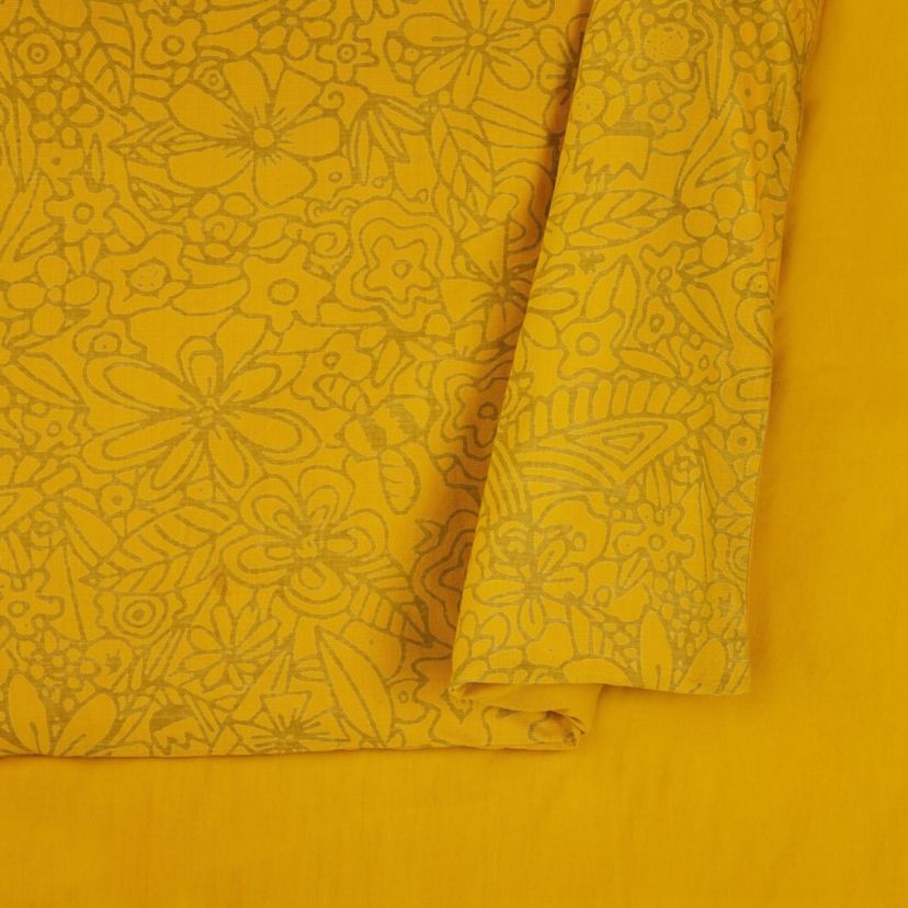 Birds and Bee 3-Piece Duvet Cover Set by Jungalow