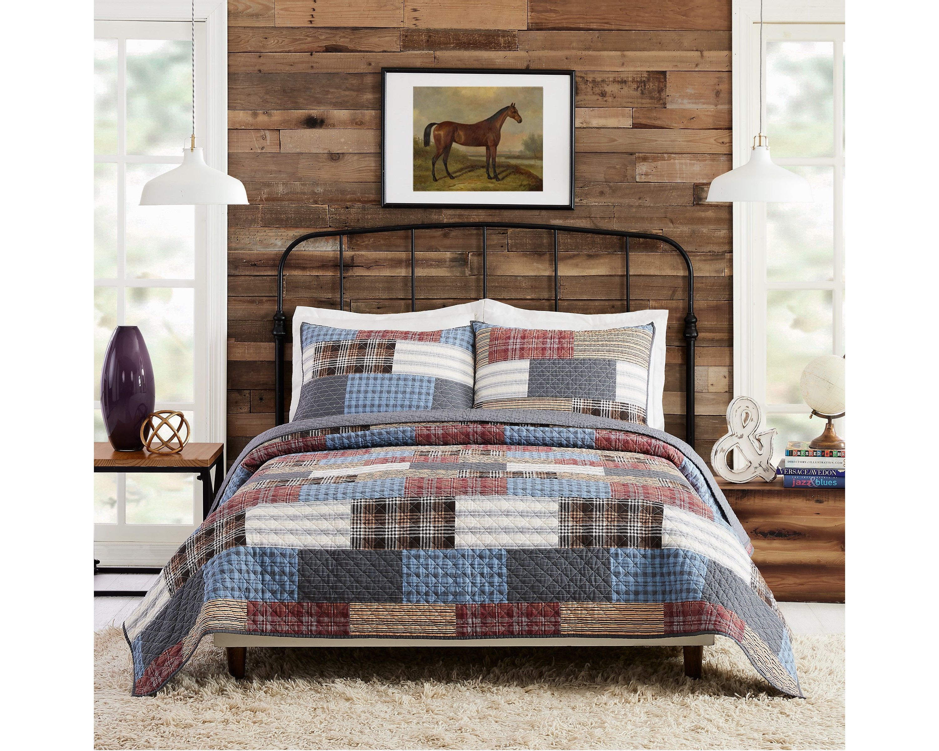 Cabin 3-Piece Quilt Set