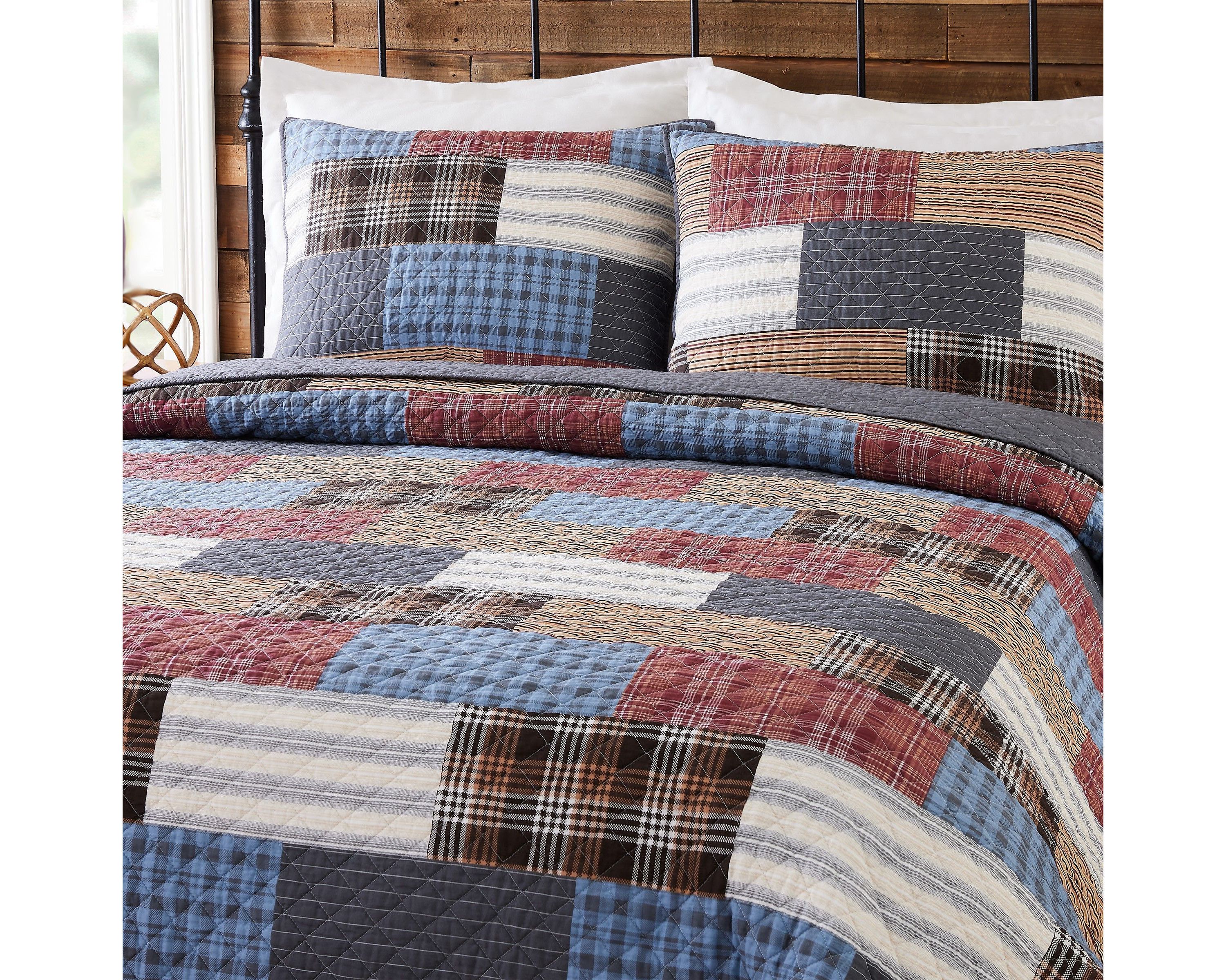 Cabin 3-Piece Quilt Set