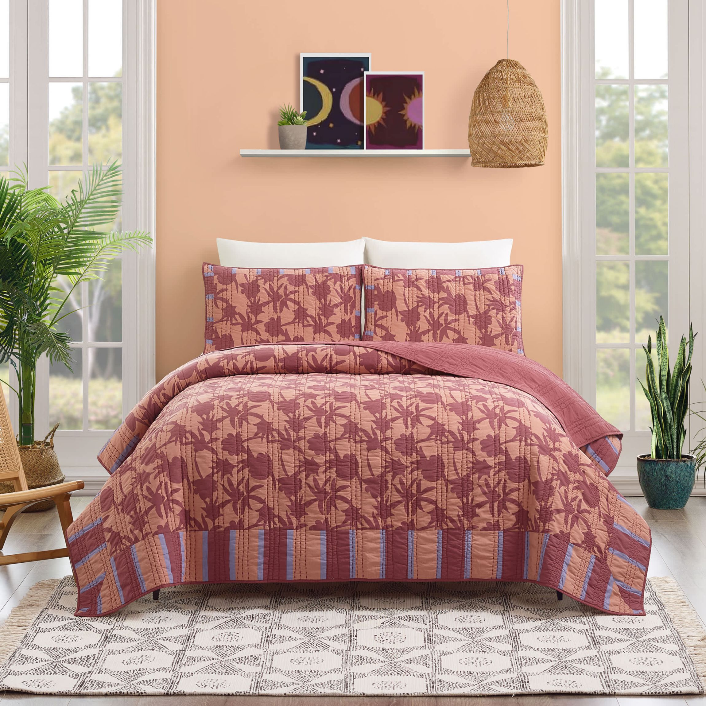 Natalia Cotton Quilt Set by Jungalow