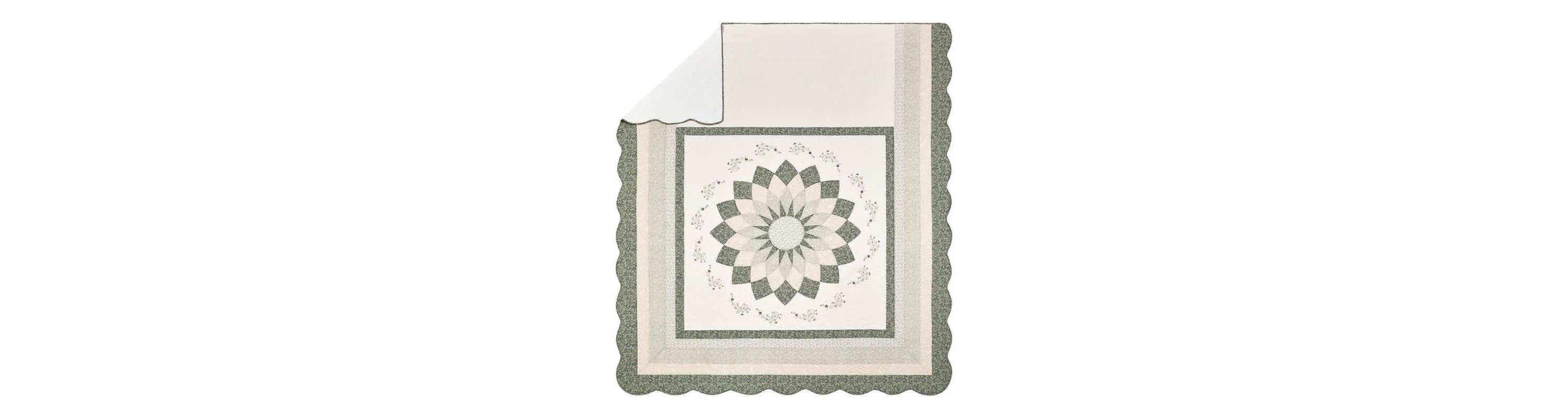 Harper Embroidered Pieced Bedspread