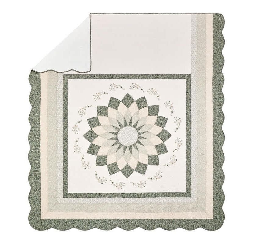 Harper Embroidered Pieced Bedspread