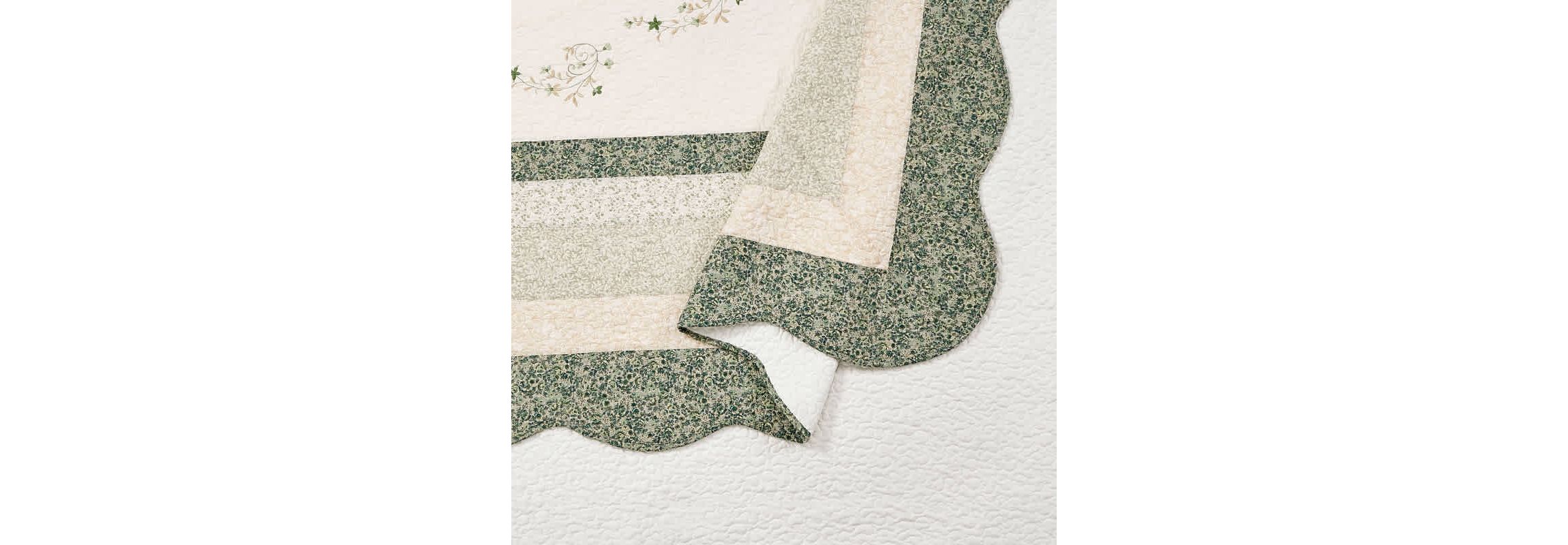 Harper Embroidered Pieced Bedspread