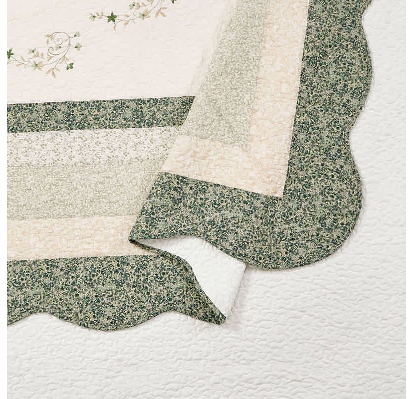Harper Embroidered Pieced Bedspread