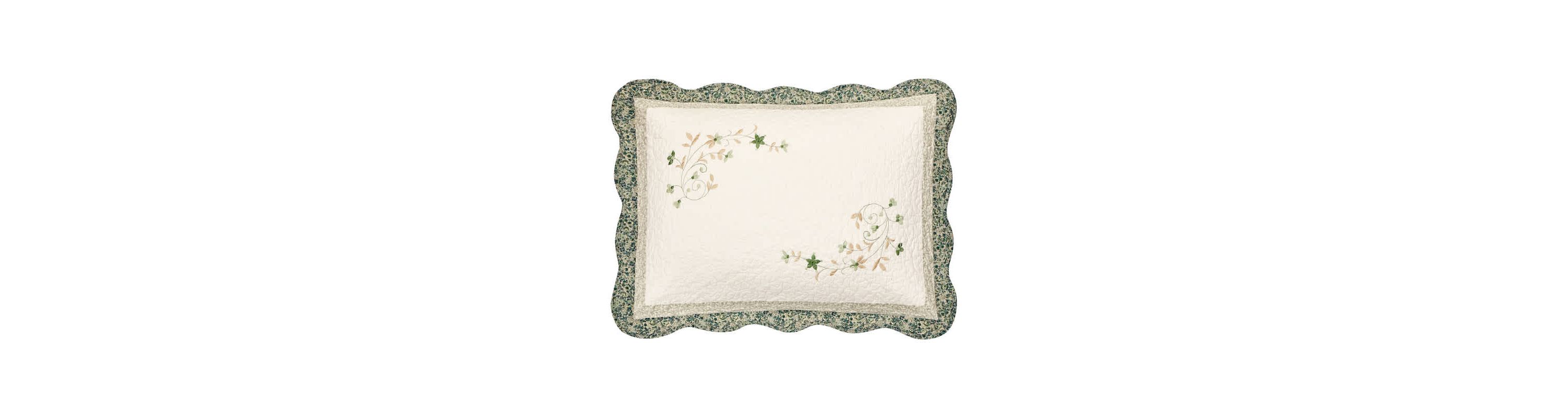 Harper Embroidered Pieced Single Pillow Sham