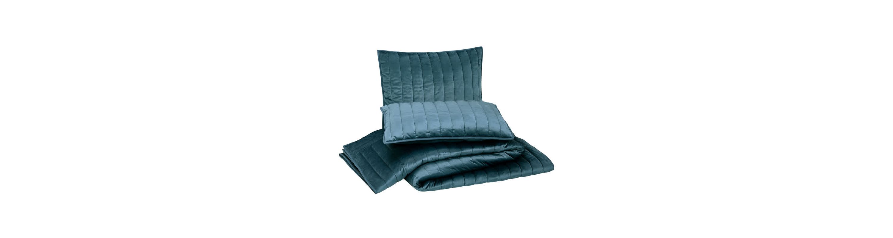 Velvet Cable Border 3-Piece Quilt Set