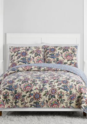 Vera Bradley Stitched Flowers Quilt Belk