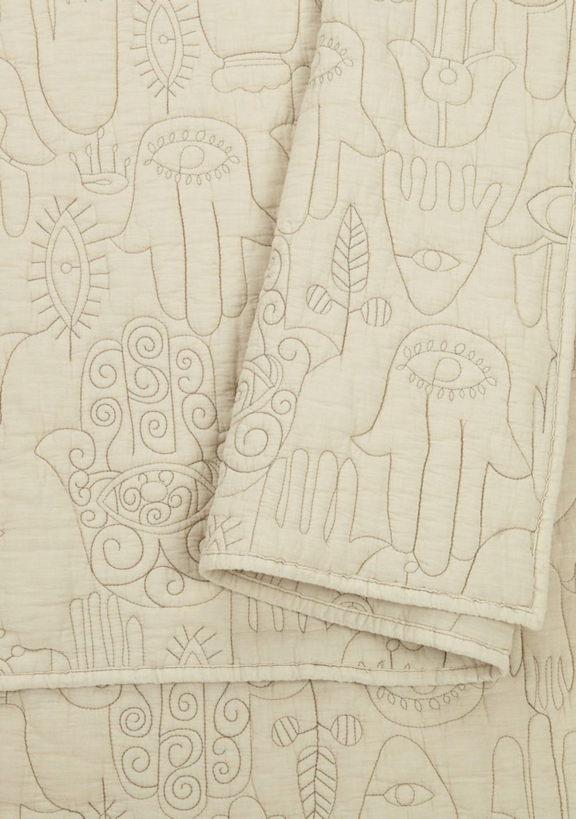 Hamsa Quilt Set by Jungalow
