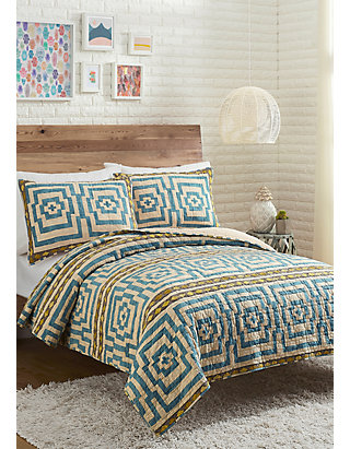 Justina Blakeney By Makers Collective Hypnotic Blue Quilt Set Belk