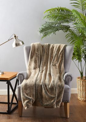 Ayesha Curry Faux Fur Throw Blanket | belk