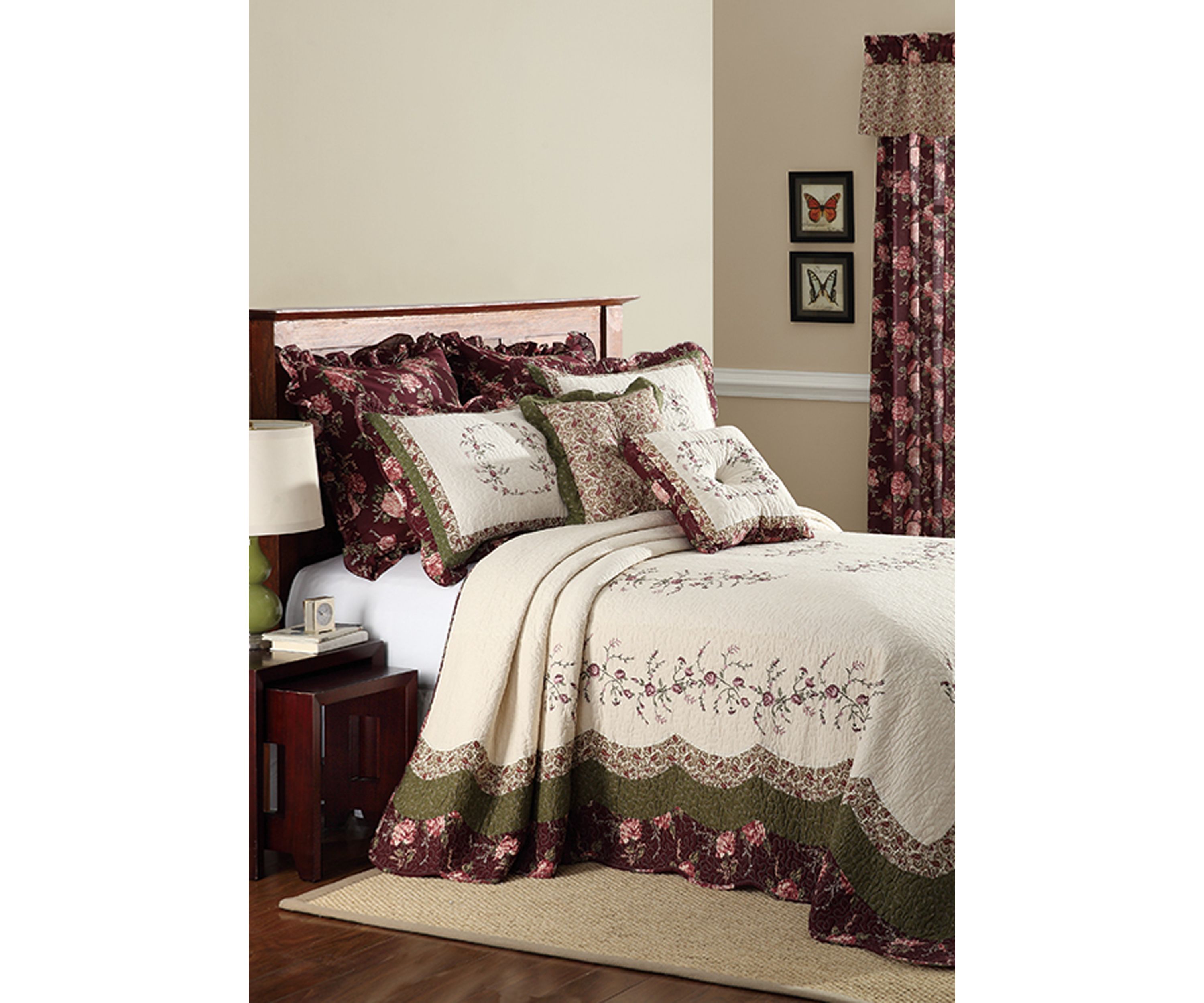 Brooke Embroidered Bedspread