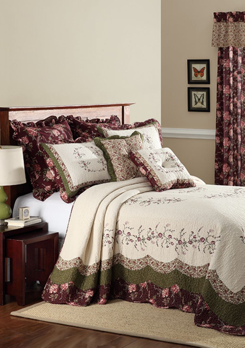 Brooke Embroidered Bedspread