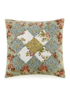 Modern Heirloom Olivia Patchwork Square Decorative Pillow | belk