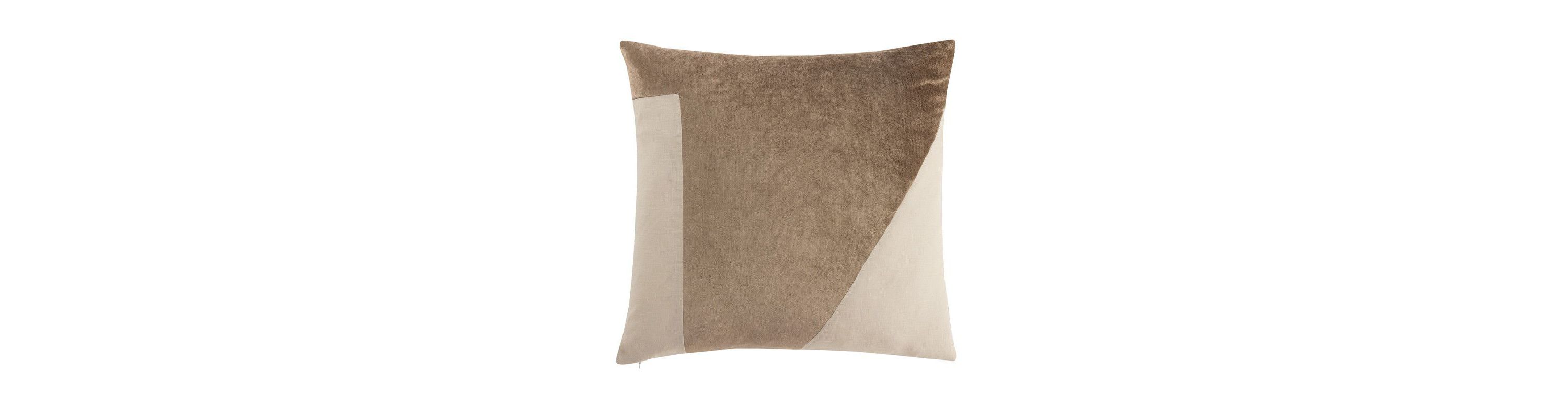 Pieced Linen Velvet Pillow
