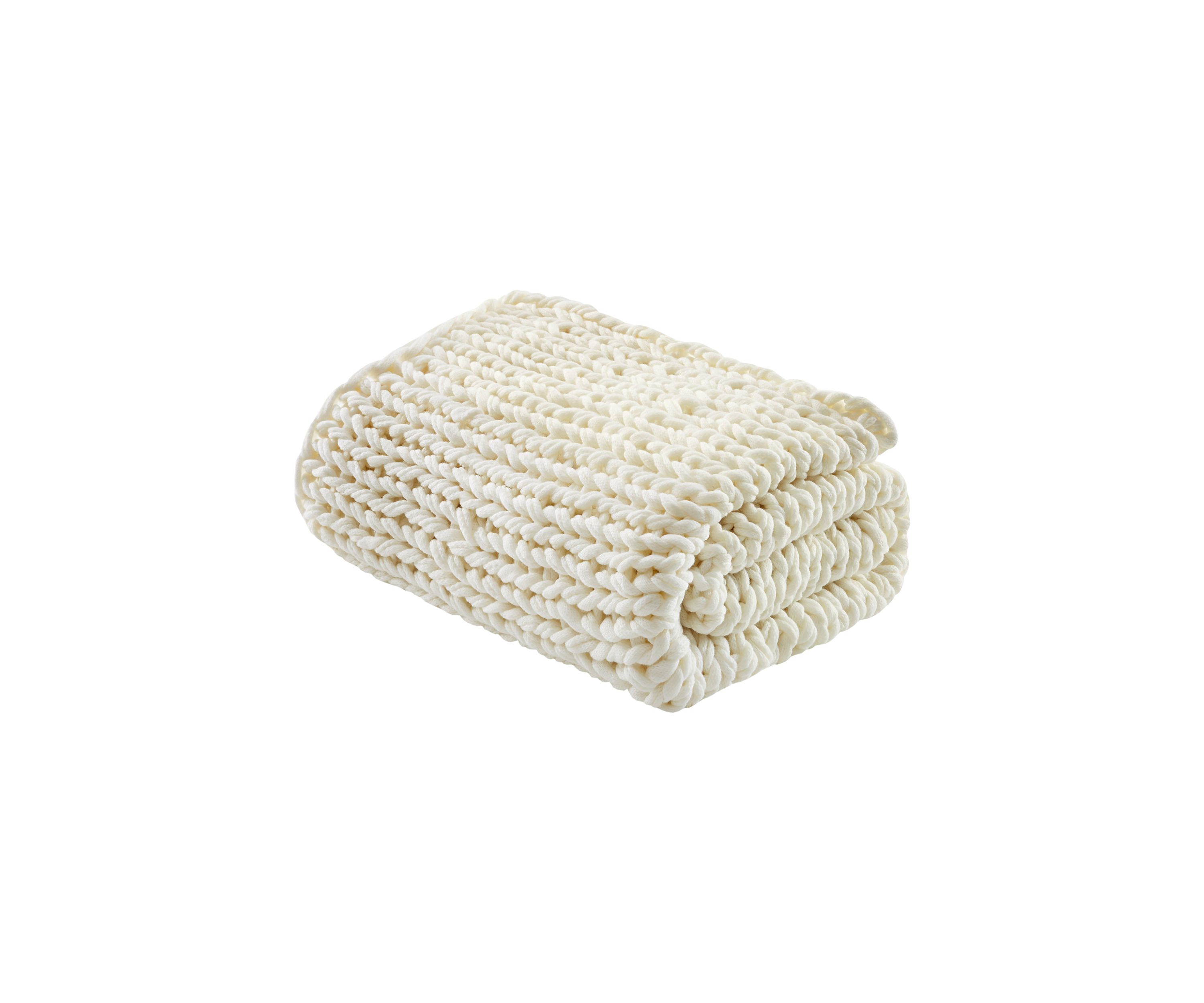 Hand Made Chunky Double Knit Throw Blanket