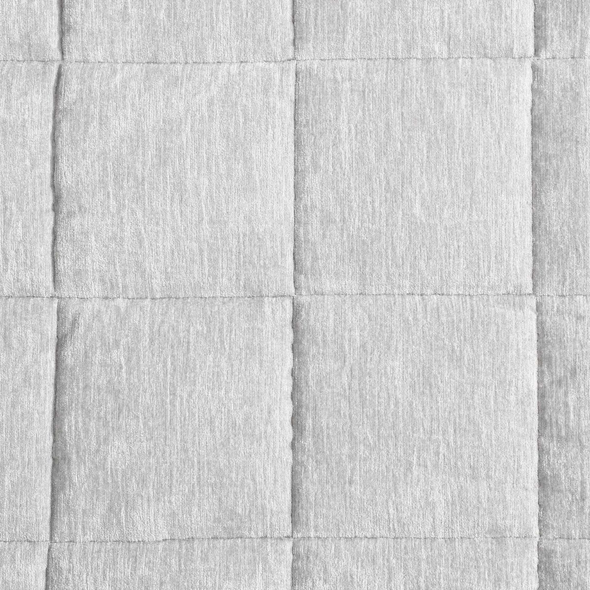 Chenille Box Solid Microfiber Quilt Set