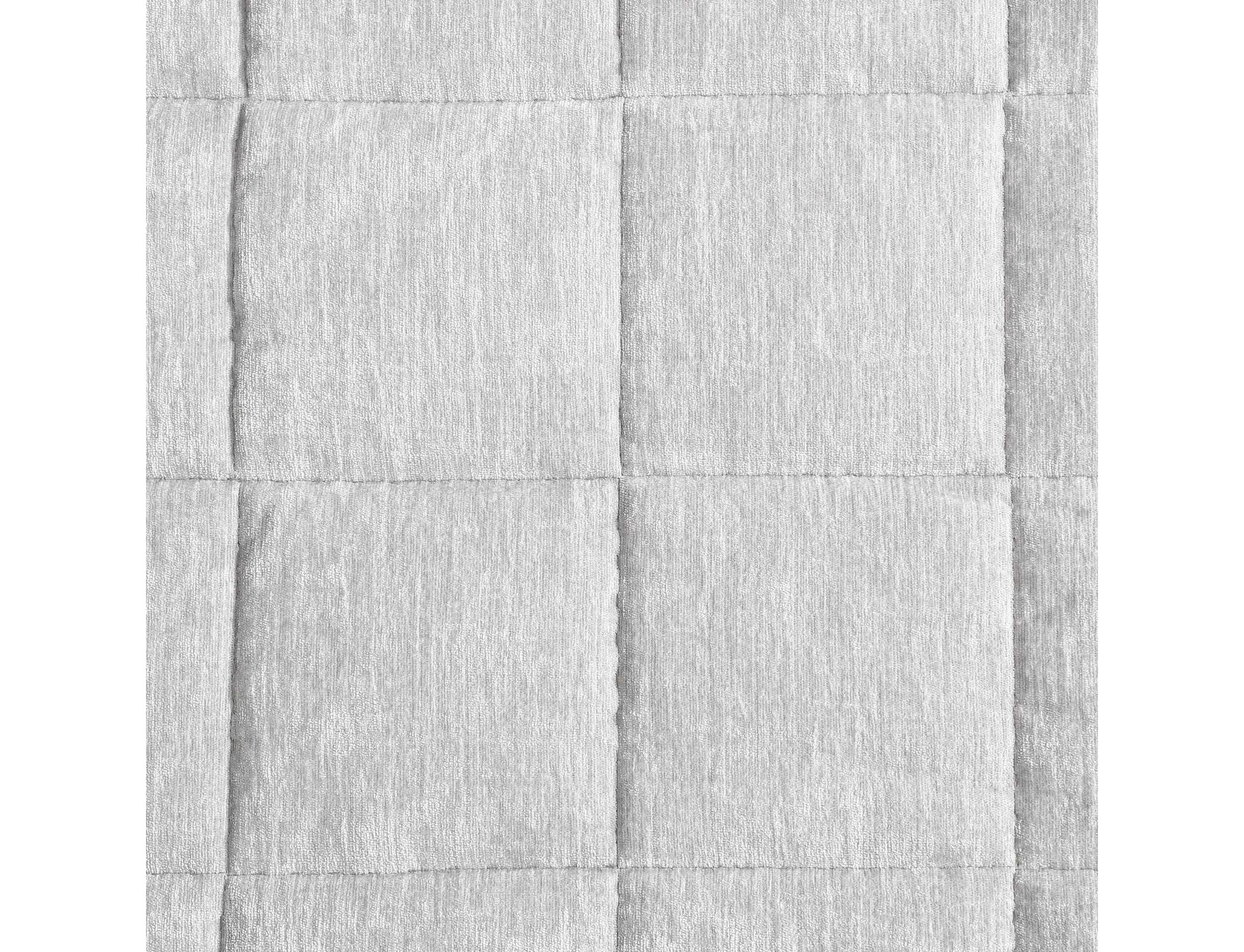 Chenille Box Solid Microfiber Quilt Set