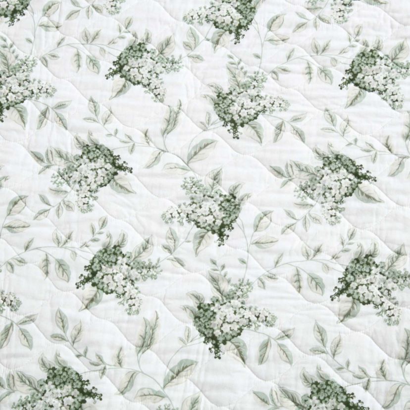 Portland Floral Cotton Quilt Set