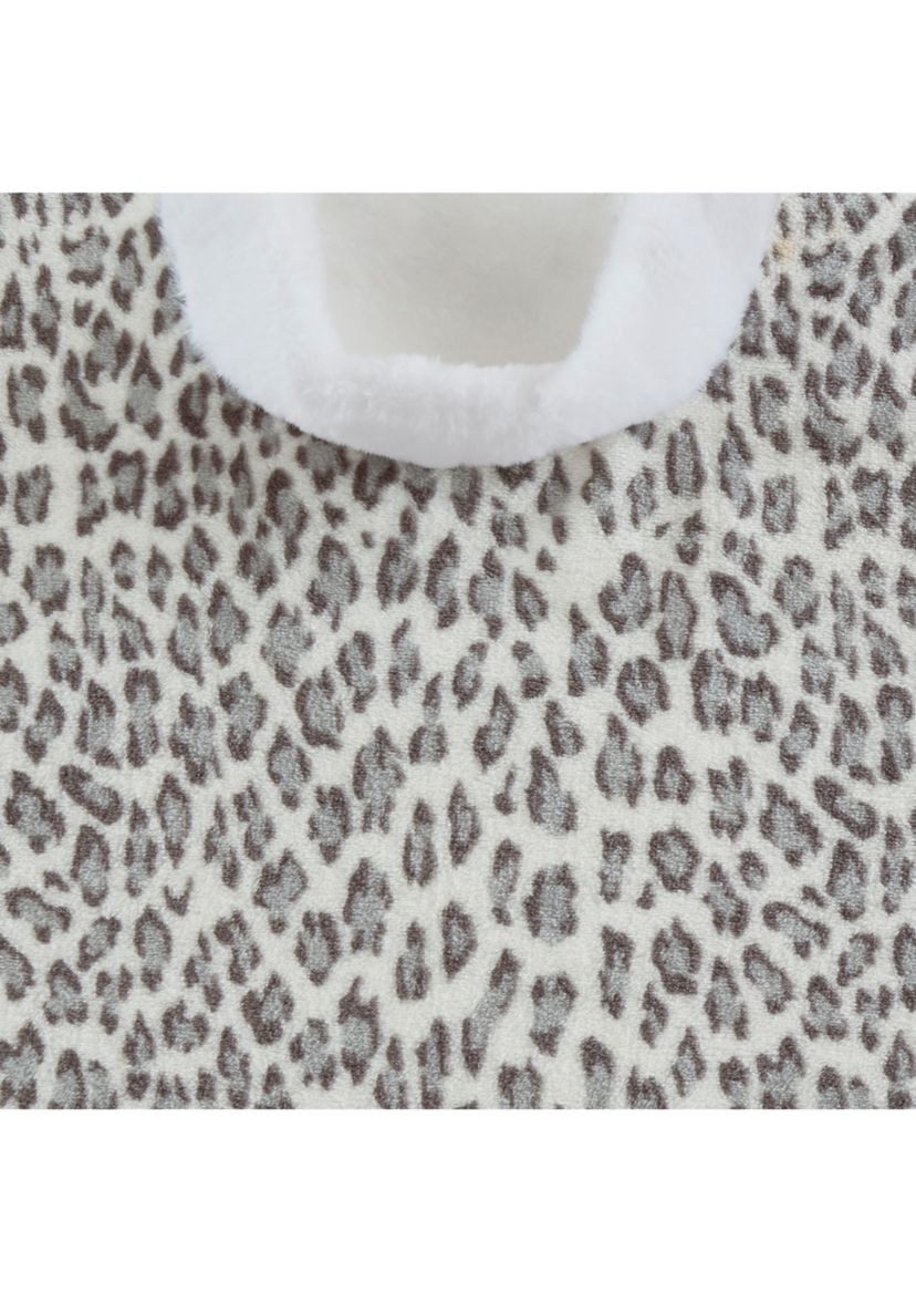Plush Fur Trim Blanket Wrap