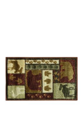 Bacova Studio Designs Carved Wilderness Lodge Accent Rug | belk
