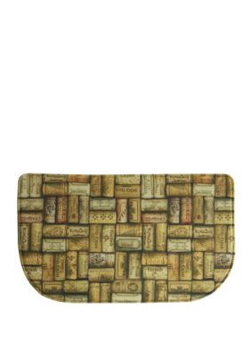 Bacova Standsoft Memory Foam Wine Cork Kitchen Mat Belk