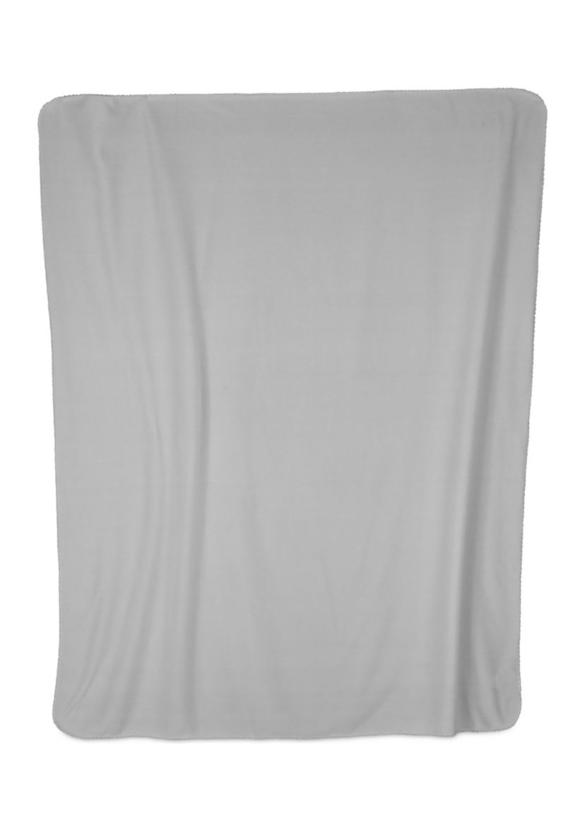 Easy Living Solid and Print Microfleece Throw - 2 Pack 
