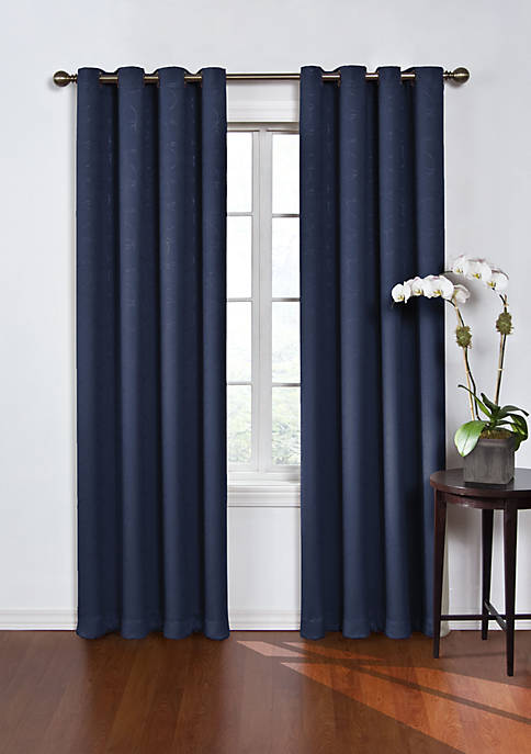 Eclipse™ Round and Round Blackout Window Curtain Panel
