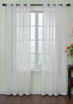 Odor-Neutralizing Sheer Voile Grommet Curtain Panel 59-in. x 95-in.