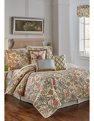 Waverly Exotic Curiosity Quilt Set Belk